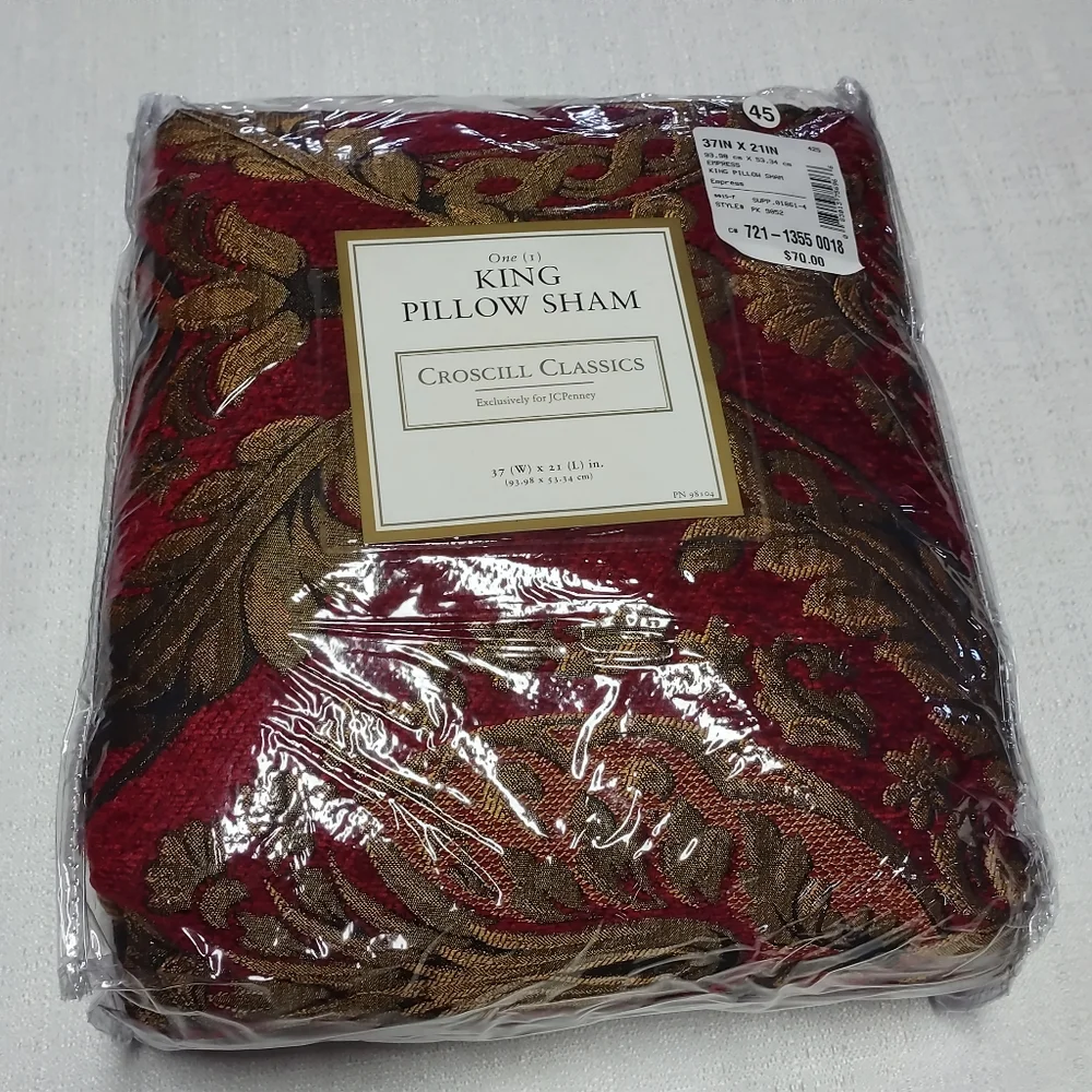 Croscill Classics Pillow Sham And Bed Skirt NWT